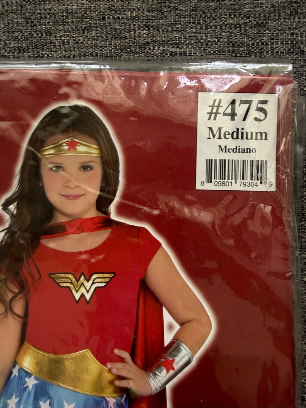 DC COMICS ORIGINALS 💙❤️WONDER WOMAN❤️💙 COSTUME SIZE MEDIUM (8-10) - Picture 13 of 15